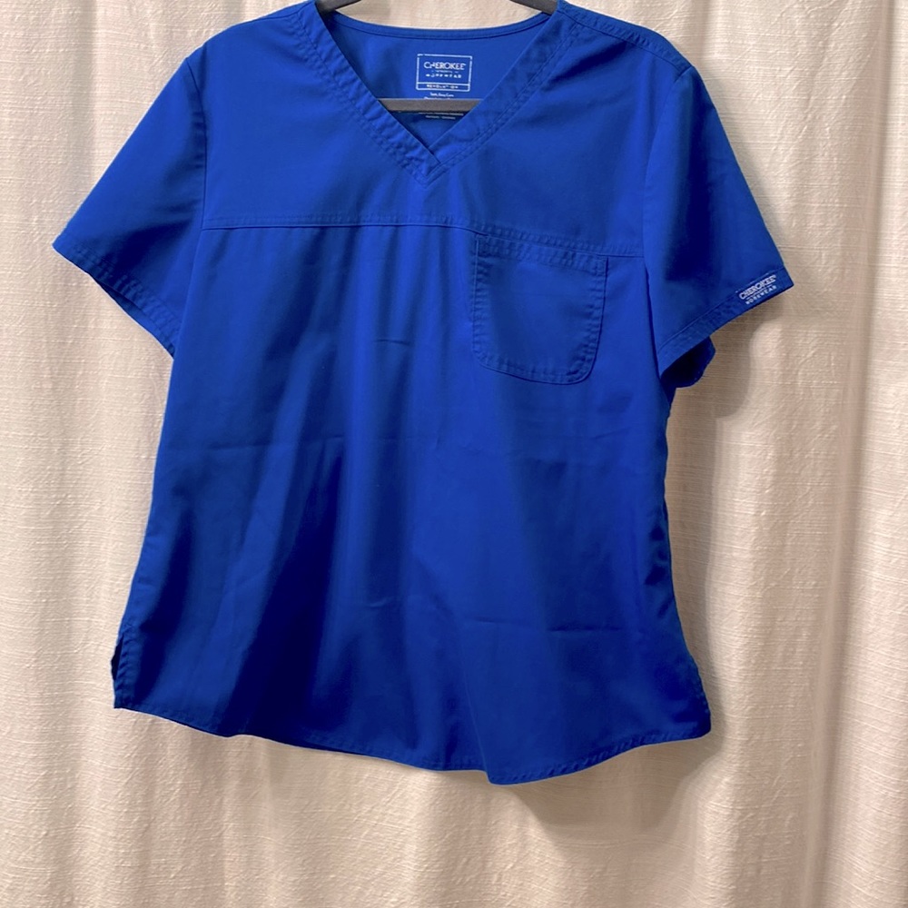 💙 Royal Blue Scrub Top